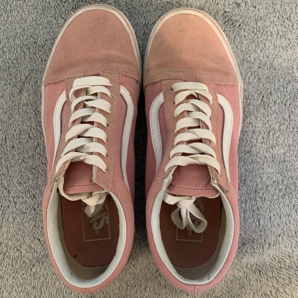 Unisex Pink Old School Vans